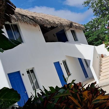 Posada Mykonos Bacalar Bagian luar foto
