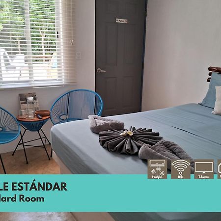 Posada Mykonos Bacalar Bagian luar foto