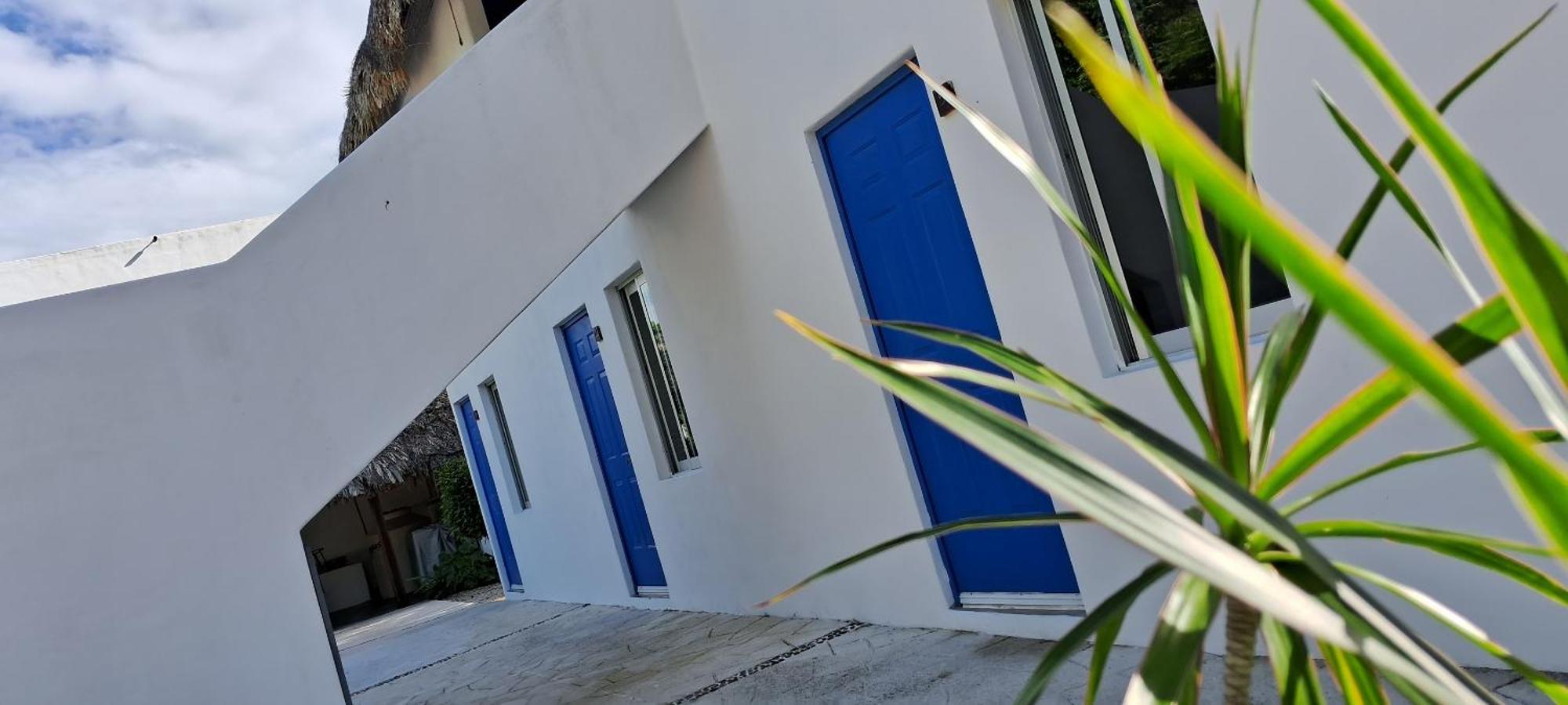 Posada Mykonos Bacalar Bagian luar foto