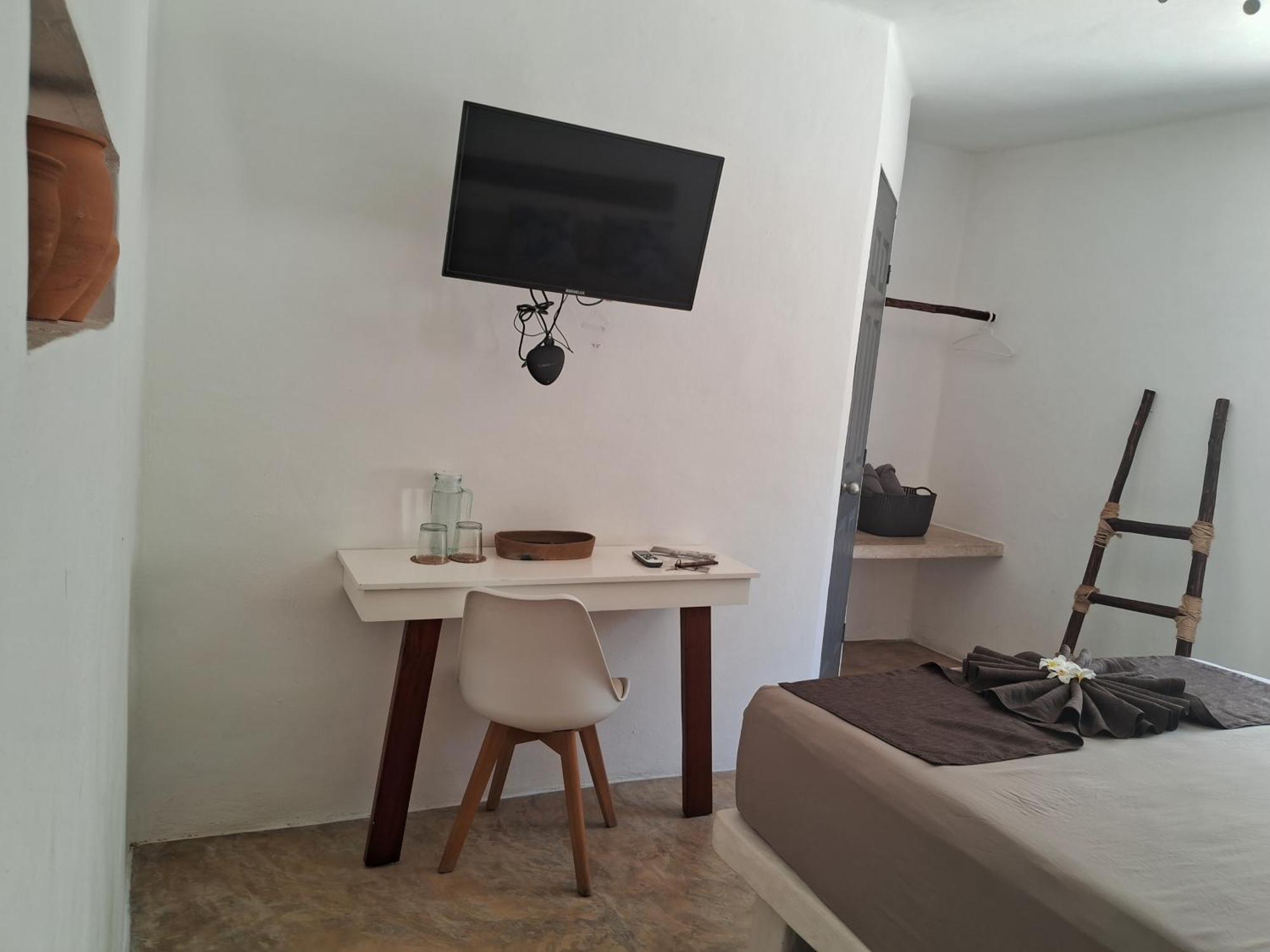 Posada Mykonos Bacalar Bagian luar foto