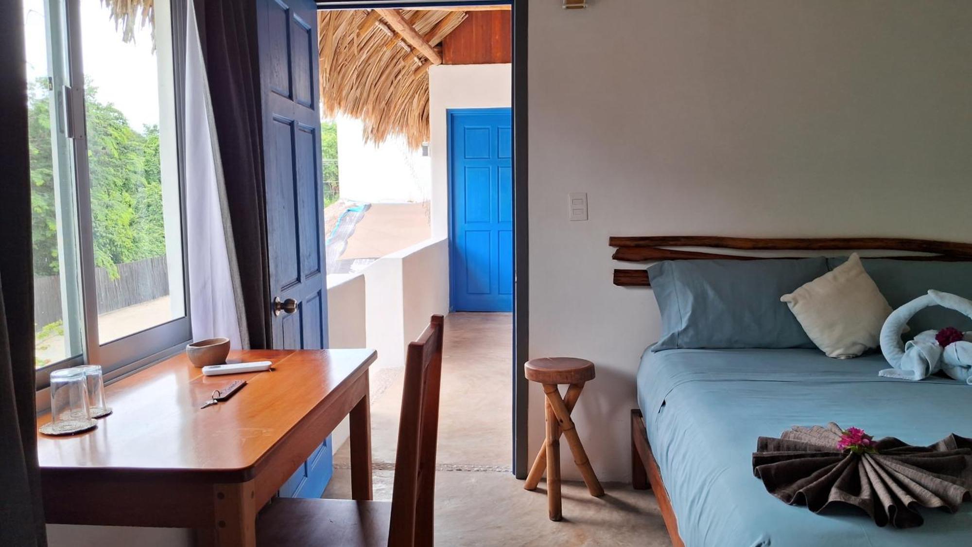 Posada Mykonos Bacalar Bagian luar foto