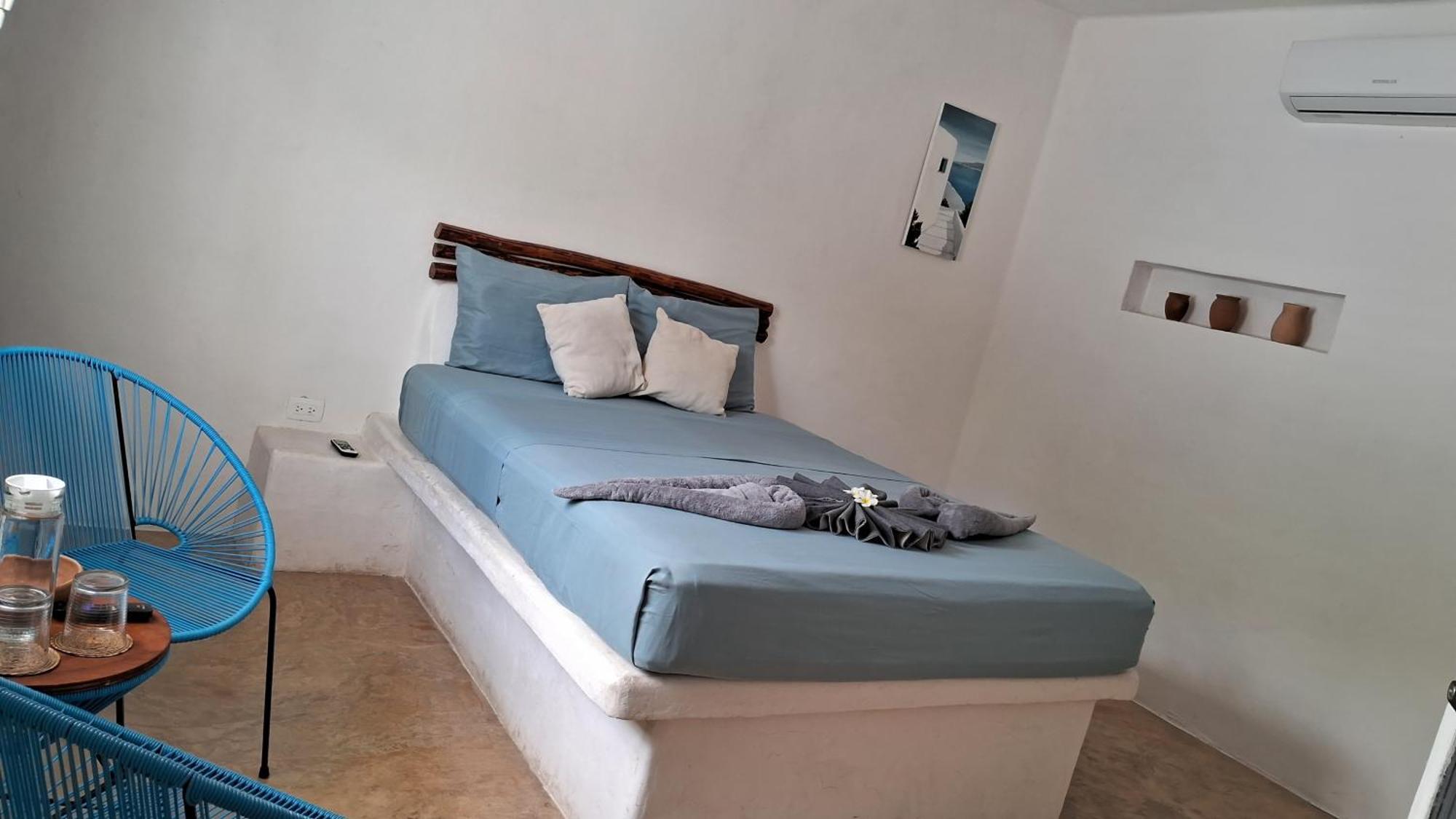 Posada Mykonos Bacalar Bagian luar foto