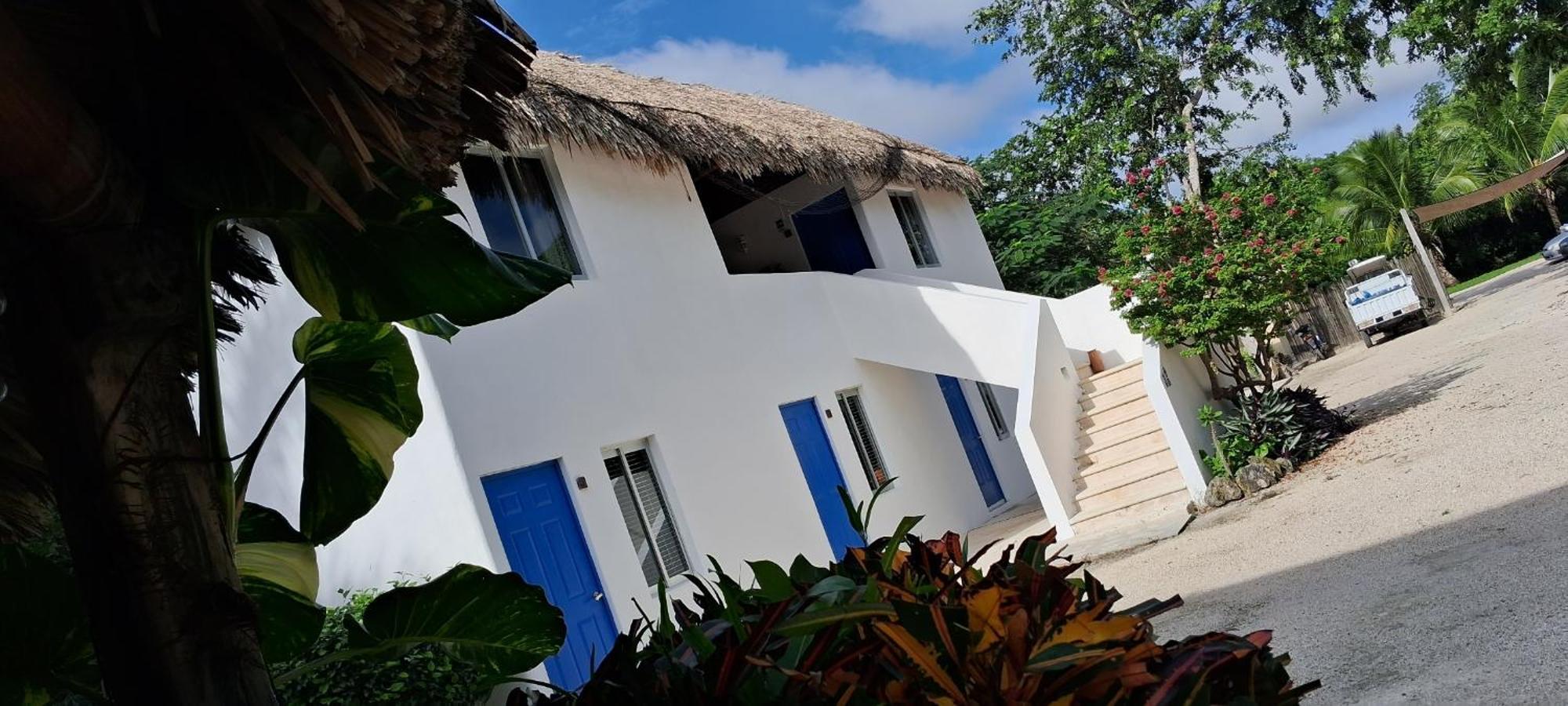 Posada Mykonos Bacalar Bagian luar foto