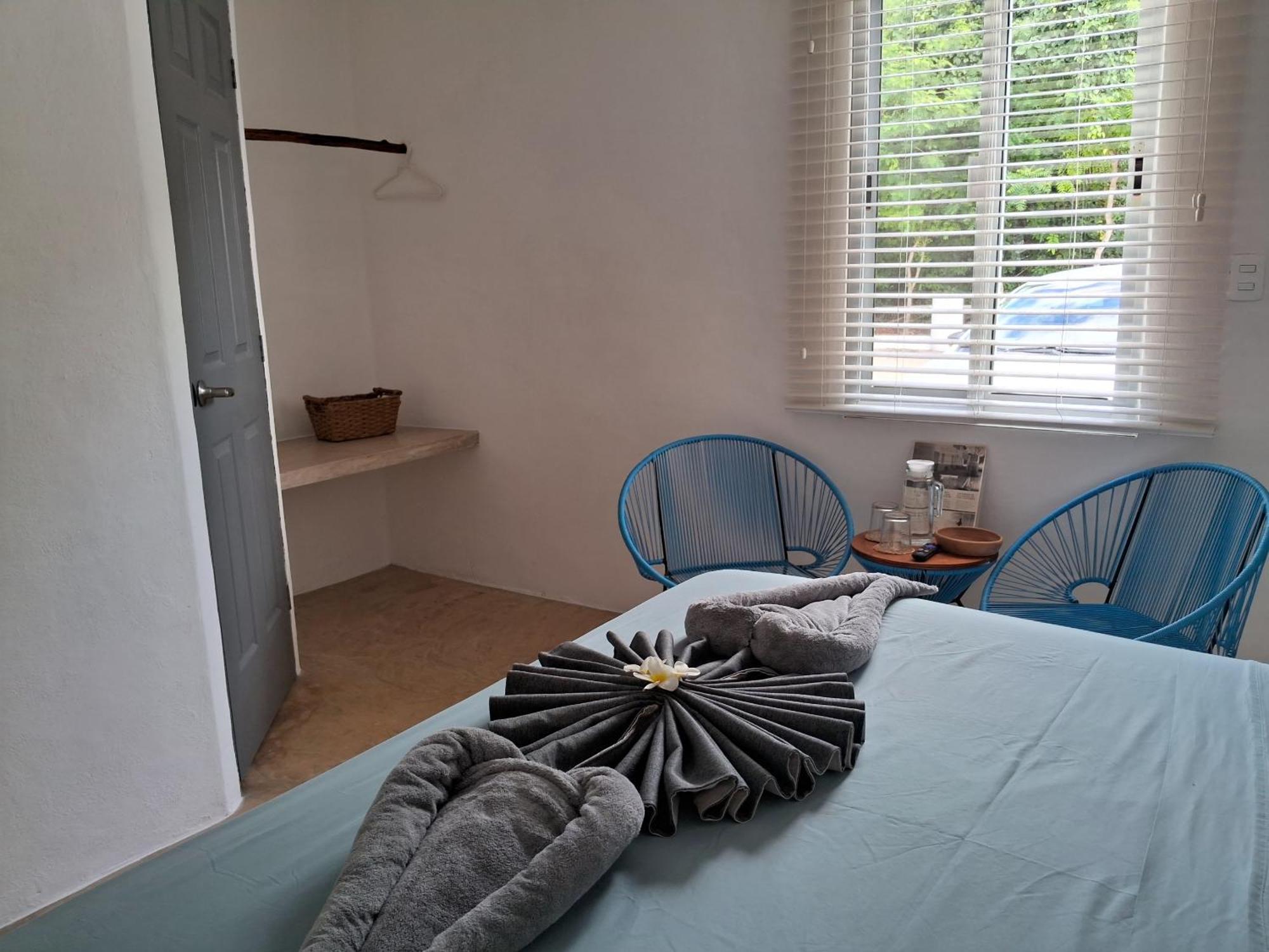 Posada Mykonos Bacalar Bagian luar foto