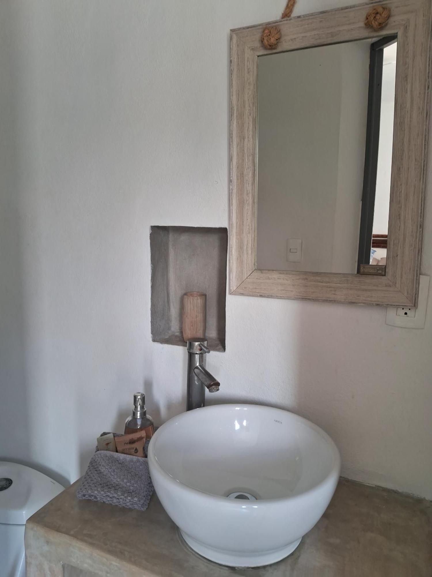 Posada Mykonos Bacalar Bagian luar foto
